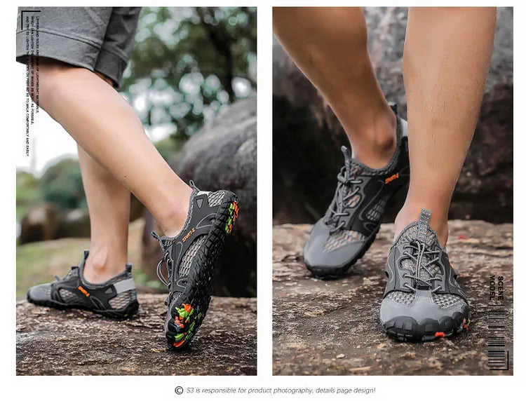 Męskie buty do brodzenia, buty plażowe typu „barefoot”, antypoślizgowe i odporne na zużycie, buty do pływania pod prąd, damskie buty do sportów wodnych na świeżym powietrzu