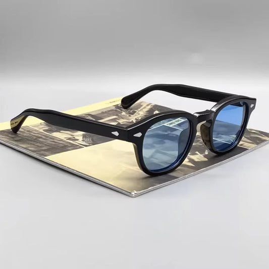 Polarized Sunglasses Men Sun Glasses Woman Johnny Depp Lemtosh Luxury Brand Vintage Acetate Frame Goggles