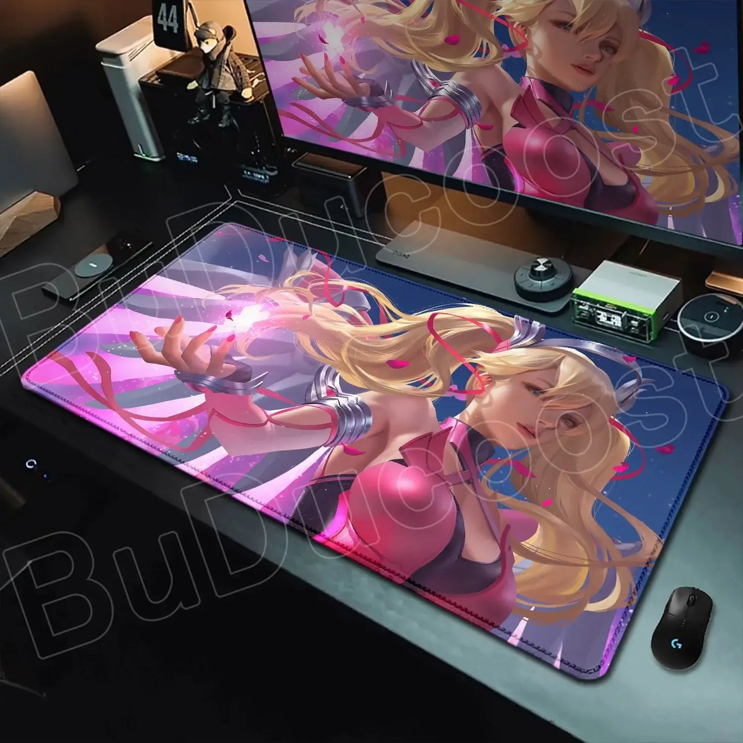 Overwatch Gaming Anime Girl Large XXL Mouse Pad HD Printing Computer Keyboard Mats Laptop Office Rubber Soft Desk Rug 900x400 MM