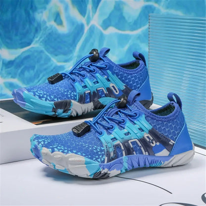 New 12 Colors Water Shoes Kids Summer Beach Five Fingers Barefoot Swimming Aqua Shoes Quick Dry Seaside River Children Sneakers