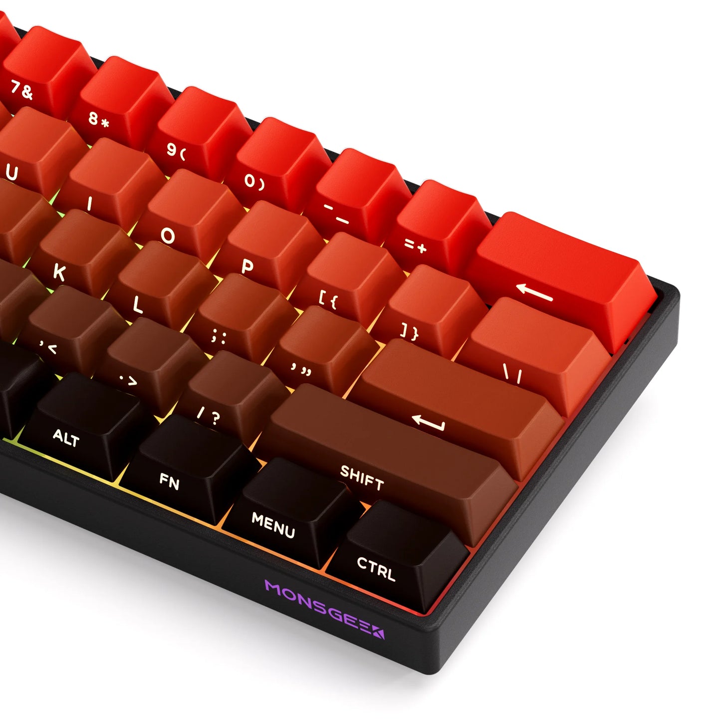 Akko MonsGeek FUN60 mechanische Tastatur mit Magnetschaltern, 60% Gaming-Tastatur, Rapid Trigger 0.01mm, 8K ARGB, HE/TMR Custom-Tastatur