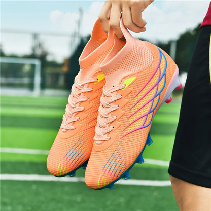 2026 Superfly FG Football Boots Outdoor Soccer Cleat Black Shoes Soft Sport Professional Shoes Breathable Comfortable Boots Plus