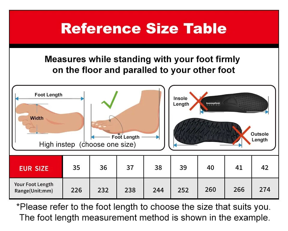 Baasploa Women Running Shoes Fashion Lightweight Mesh Non-slip Jogging Sneaker Female Outdoor Breathable Colorful Casual Shoes