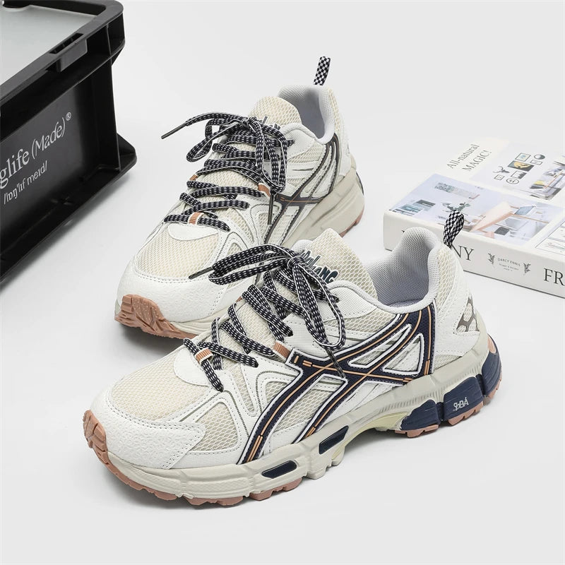 Męskie buty codzienne, outdoorowe, oddychające, do biegania, modne, do spacerów, rekreacyjne, sznurowane, do joggingu, mokasyny, markowe trampki Blade, wygodne