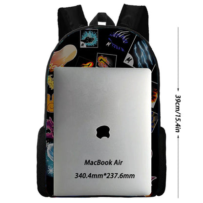 Classic Game FortniteS Kids Backpacks Boys and Girls Student Birthday Gift Child School Bags Unisex Camping Durable Rucksack