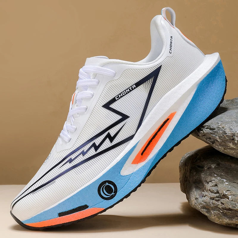 2026 Running Shoes Carbon Plate Marathon Men Sports Breathable Lightweight Women's Comfortable Athletic Antiskid Sneakers Casual