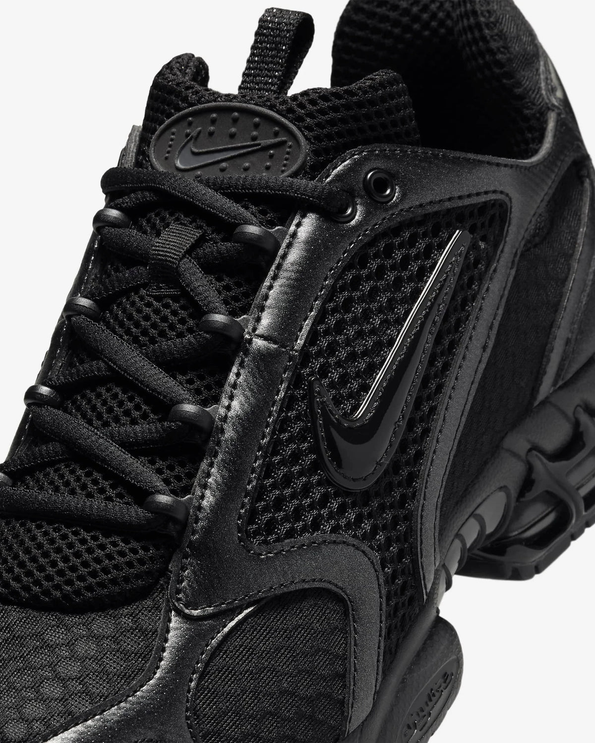 Nike Air Zoom Spiridon Cage 2 Zapatillas casual unisex de caña baja, resistentes, grises y rojas, calzado lifestyle deportivo CJ1288-600