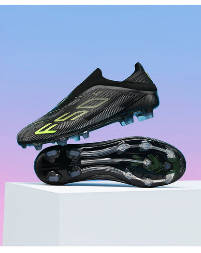 New Men Soccer Shoes High-quality Cleats Football Boots Sneakers Hot-selling Indoor Futsal Non-Slip Match Grass High-top Outdoor