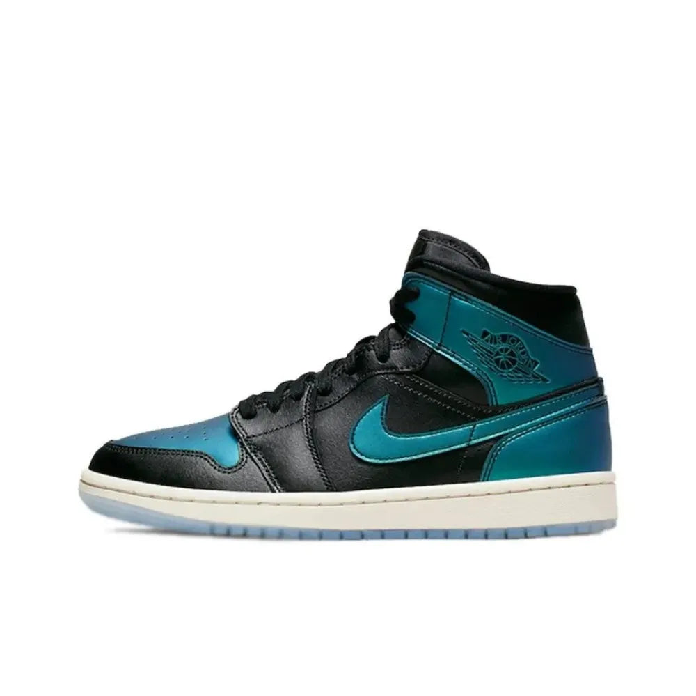 Nike Air Jordan 1 Mid Basketball Shoe Unisex - Classic and versatile, blending court performance with everyday style DQ8426-145