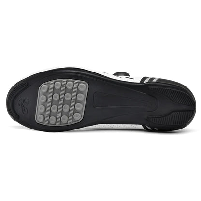 Lock-Free Cycling Shoes Flat Pedal Shoes Men Bike Cleat Sneaker MTB Bicycle Biking Women Breathable Indoor Boots