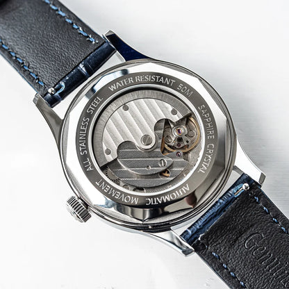 Relógio de Homem Pilot 40mm 1963 Automático Mecânico de Pulso, Movimento Tianjin ST1780, Design Militar, Novo 2024