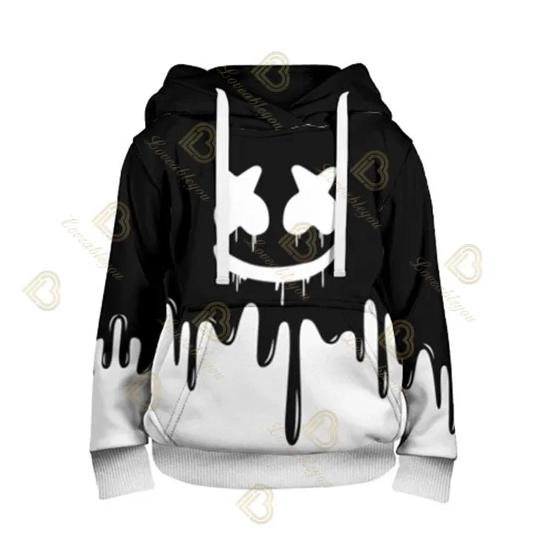 Children's Clothing Fortnite Cosplay Hoodie Sweatshirt Battle Ikonik Man Sleeve Costume Christmas Pullover Stress Shirt Clothes