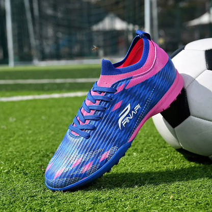 Nuevas zapatillas de fútbol para hombre de alta calidad, tacos para partidos en interior, botas de fútbol para exterior superventas, para césped, de caña alta, fútbol sala, antideslizantes