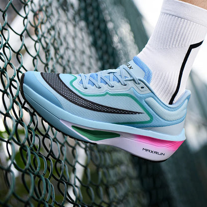 Mens Running Shoes Autumn Breathable Marathon Professional Lightweight Sneakers Flat Comfortable Casual Tennis Shoes for Men