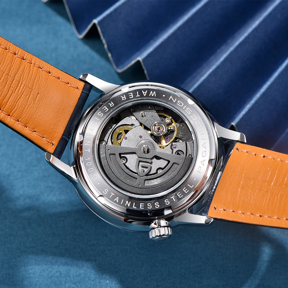V2 PAGANI DESIGN PD-1790 New 42MM Men's Fashion Leisure Mechanical Watch 10Bar Waterproof Sapphire Glass Men's Automatic Watch