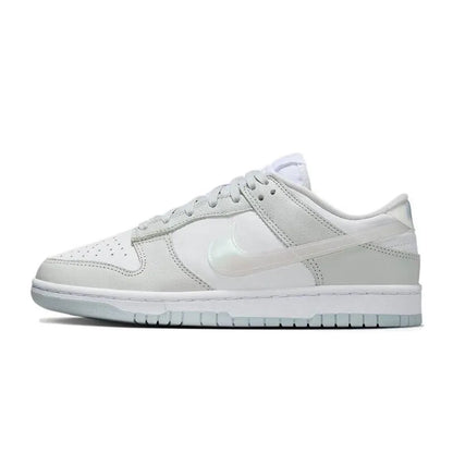 Nike Dunk Low Pink and White Colorway Low-Top Retro Casual Sneakers Durable Skate Shoes for Women DD1873-112