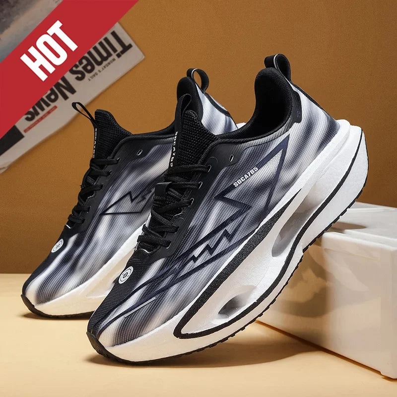 2026 Running Shoes Carbon Plate Marathon Men Sports Breathable Lightweight Women's Comfortable Athletic Antiskid Sneakers Casual