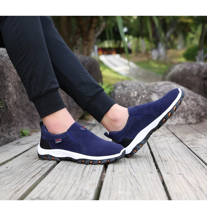 New Outdoor Hiking Camping Light Running Jogging Casual Sports Men's Shoes Non-slip Loafers Hiking Shoes Large Size 38-50