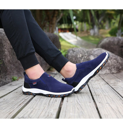 New Outdoor Hiking Camping Light Running Jogging Casual Sports Men's Shoes Non-slip Loafers Hiking Shoes Large Size 38-50