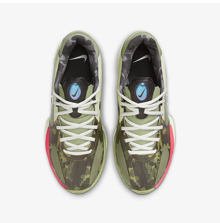 Nike official genuine 2024 new men's sports wear-resistant and shock-absorbing basketball shoes HM3702-391