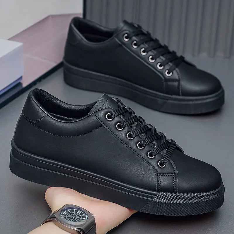 New Hot Selling Fashionable Men's Board Shoes Trendy White Shoes Student Sports  Leisure Shoes Versatile Men's Shoes