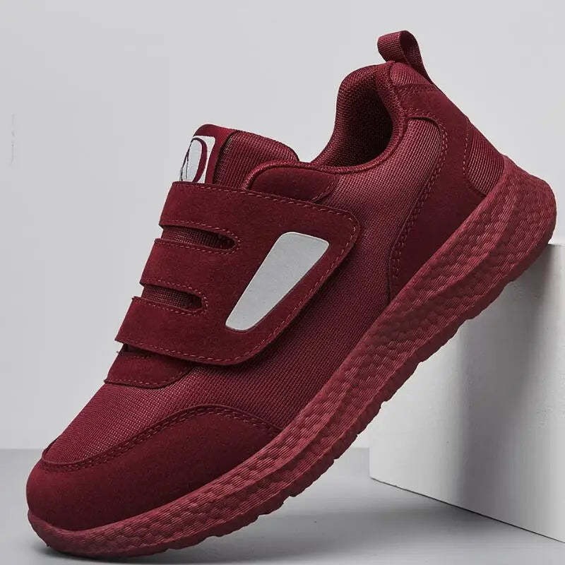 Design Diabetic Shoes Wide Walking Shoes with Adjustable Closure Slip-On Orthopedic Old people Shoes Sneakers for Men Women