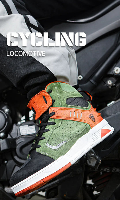 Motorcycle Boots 2026 New Men Women Motorbike Riding Shoes Breathable Biker Boots Motorboats Motorcycle Shoes Bota
