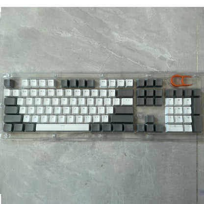 106 Keys Grey Red Keycaps PBT Specials Keycap Backlit Two-Color Key Caps For MX Switch 61/87/104 Mechanical Keyboard