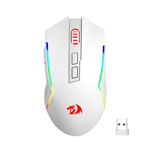 Rato Gaming Redragon M693 sem fios/com fio BT e Bluetooth 2.4G 8000 DPI, ligação de 3 modos, retroiluminação RGB para PC/Mac/portátil