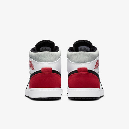 Nike genuine Air Jordan 1 AJ1 men's mid top cushioned sports basketball shoe 852542-100