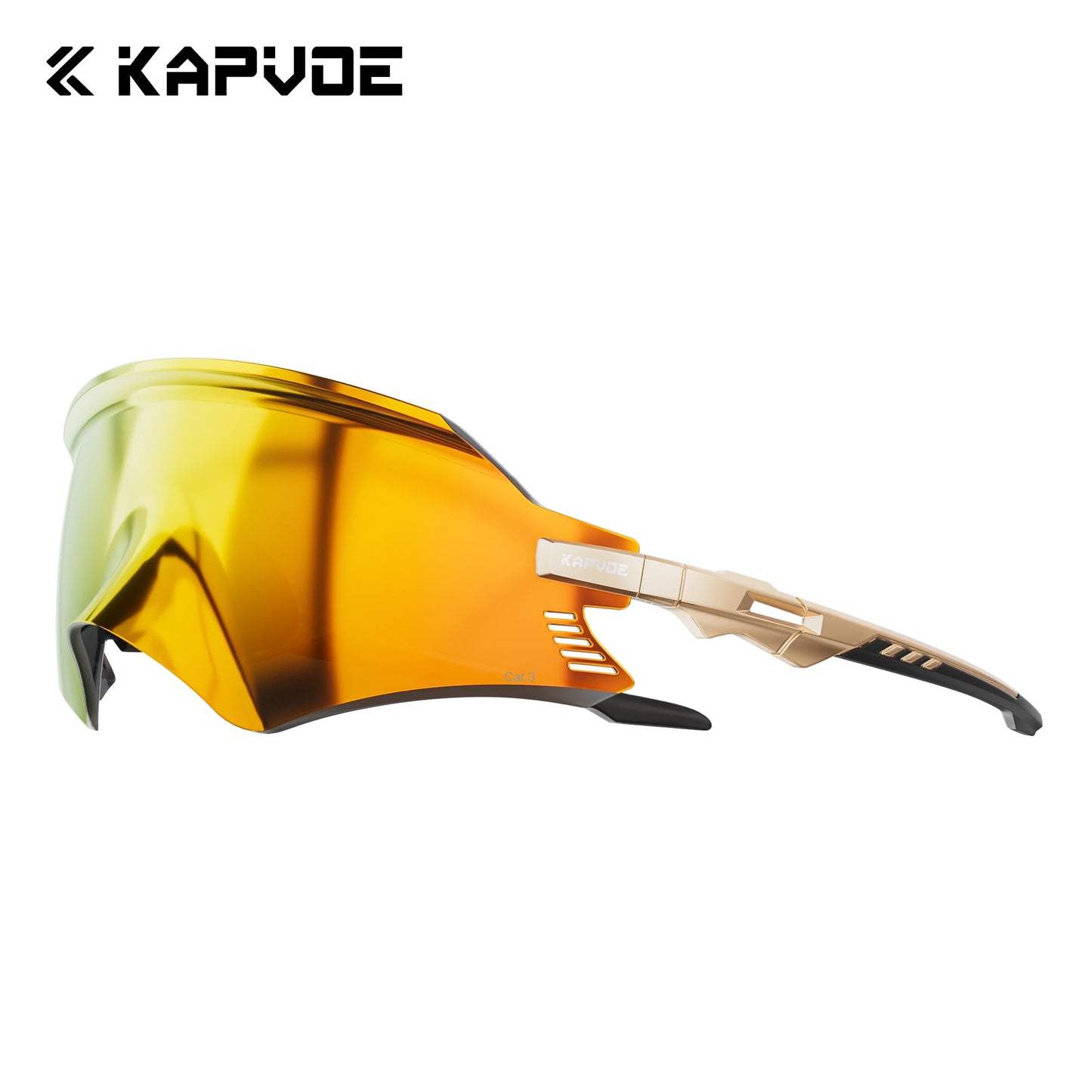 KAPVOE Outdoor Photochromic Cycling Sunglasses Men Road Driving Bike Glasses Sports Hiking Women Bicycle Cycling UV400 Goggles
