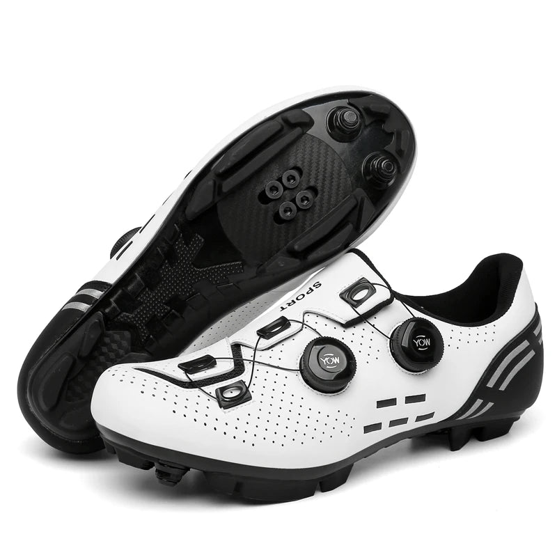 High-Quality Cycling Shoes Men's SPD Self-Locking Racing Bicycle Sports Shoes Women's MTB Mountain Non-Slip Cycling Shoes 36-47