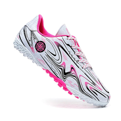 Kids Youth Soccer Cleats Football Shoes Men Non Slip Breathable Lightweight Training Sneakers Boys Children Football Match Boots