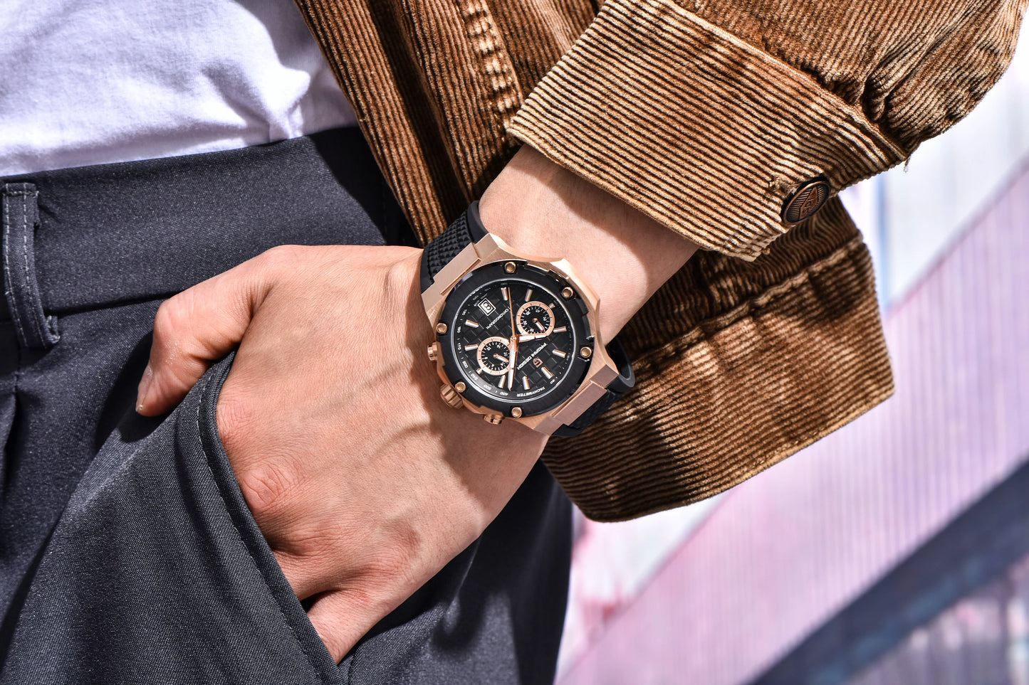 PAGANI DESIGN 2026 New Men's Watches Luxury Quartz Watch For Men Waterproof Sport Chronograph Luminous Wristwatch Men Clock Man