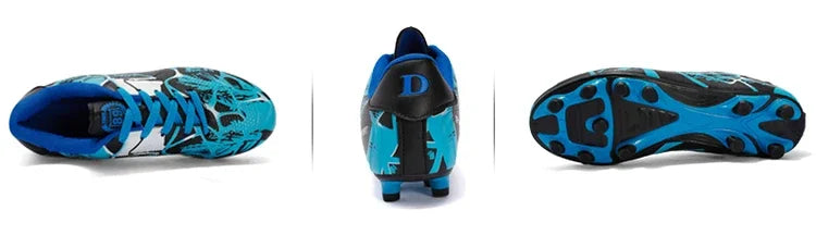 Buty piłkarskie dla dzieci Sports Society Field Chłopięce buty do piłki nożnej Futsal Szybkie buty do halowej piłki nożnej Oryginalne buty z kolcami do kostek Buty piłkarskie