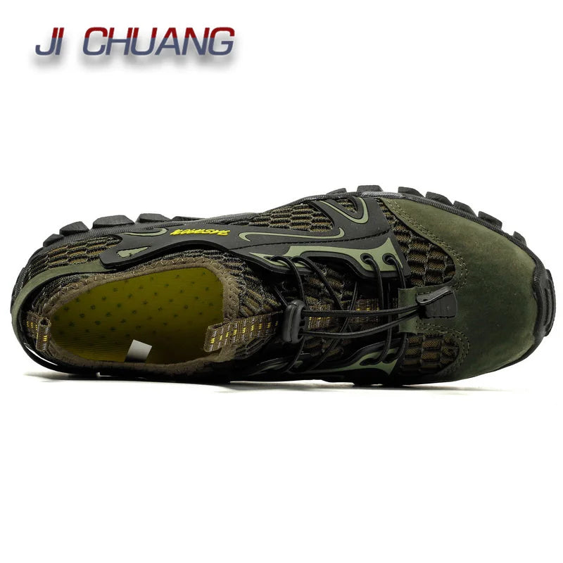 39-50 Water Shoes Men Quick Drying Swim Beach Aqua Shoes for Water Sport Diving Hiking Sailing Travel Sneakers  mountaineering