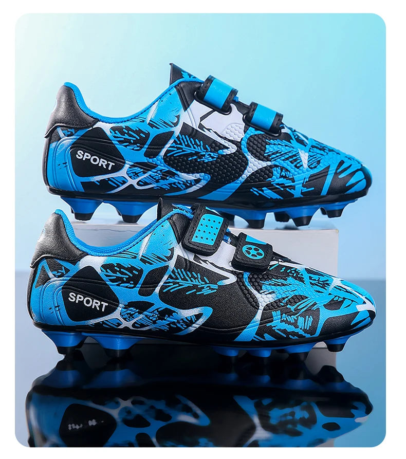 Soccer Cleats for Men Women Breathable Lightweight Anti Slip Firm Ground for Outdoor Football Training Match Sports