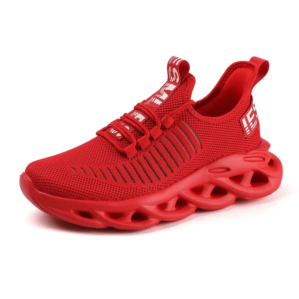 New Running Sneakers Newest Breathable Comfort For Women Low Top Large Size Men's Sports Increase Shoes Mesh Jogging Casual
