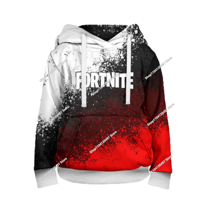 Fortnite Fighting Game 3D Print Hoodies Streetwear Children's Oversized Casual Sweatshirts Hoodie Man Coat Clothes