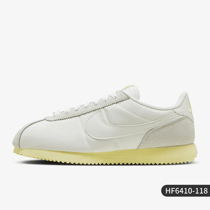 Oryginalne damskie sznurowane, oddychające buty sportowe w stylu retro Nike Cortez HF6410-118
