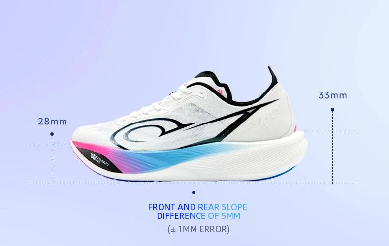 QIAODAN Feiying PB3 Enhanced Edition Professional Marathon Carbon Board tekaški čevlji moški športni copati QDB023251299T