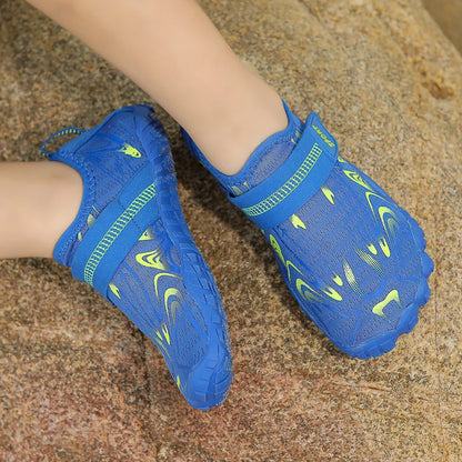 NEW Children Boys And Girls Beach Quick Diving Shoes Qianjiang Swimming Shoes Indoor Fitness Floor Shoes Bathroom Shoes 29-38#