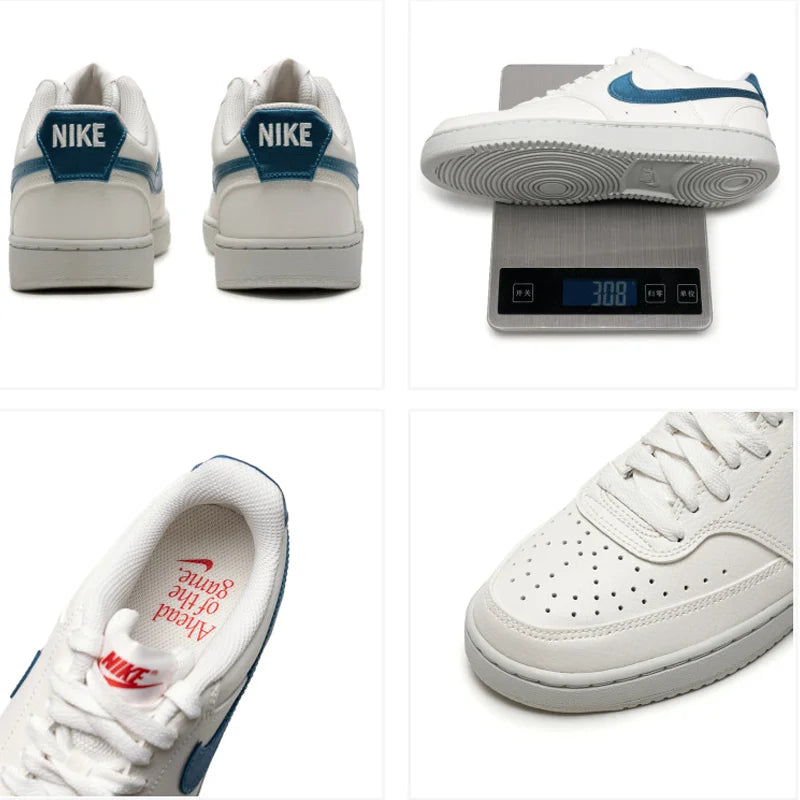Authentic Nike Court Vision Low Women's Minimalist Versatile Outdoor Breathable Casual Sneakers IM7799-133