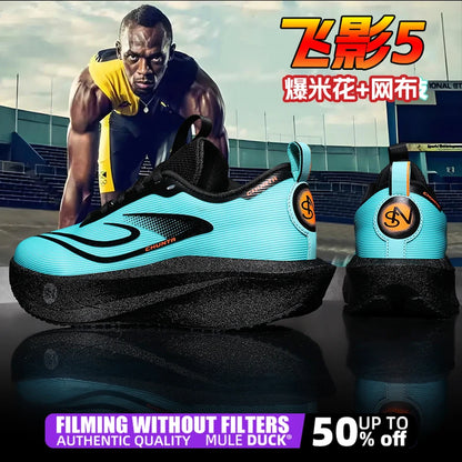 Carbon Plate Sports Running Shoes Marathon Men Breathable Lightweight Women's Comfortable Athletic Nonskid Chunta Sneakers