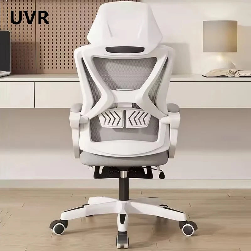 UVR Reclining Computer Chair Home Backrest Chair Office Worker Chair Comfortable Long Sitting Gaming Chair Conference Seating