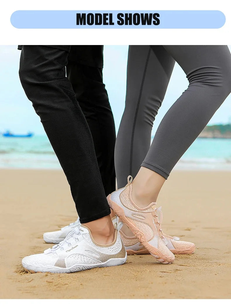 Aqua Shoes Water Shoes Upstream Wading Barefoot Beach Shoes Adults Gym Outdoor Training Footwear Unisex Quick-Drying Breathable