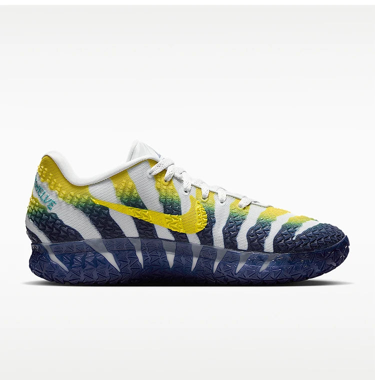 Nike Authentic Men's Cushioned Breathable Wear-Resistant Low-Top Basketball Shoes HF2794-004