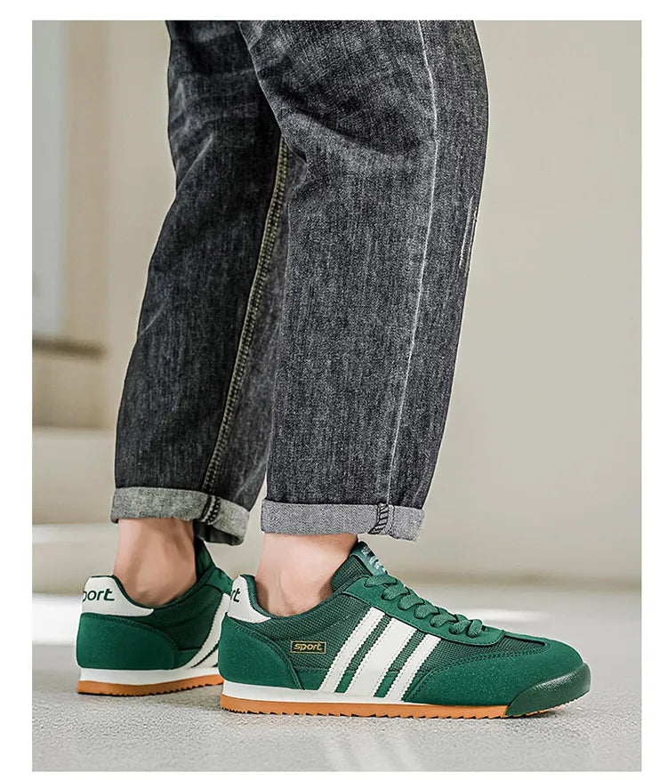 Men's Lightweight Forrest Gump Shoes, Mesh Breathable Sports Shoes, Non-Slip and Wear-Resistant Casual Shoes, Rubber Non-Slip Outsole, Stable and Non-Slip When Walking, Comfortable for Long Wear