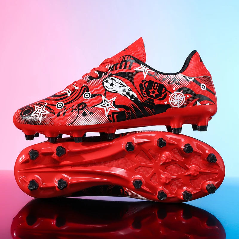 New Men Soccer Shoes Boys Original Football Shoes TF/AG Indoor Professional Football Field Boots Society Cleats Sneaker Non Slip