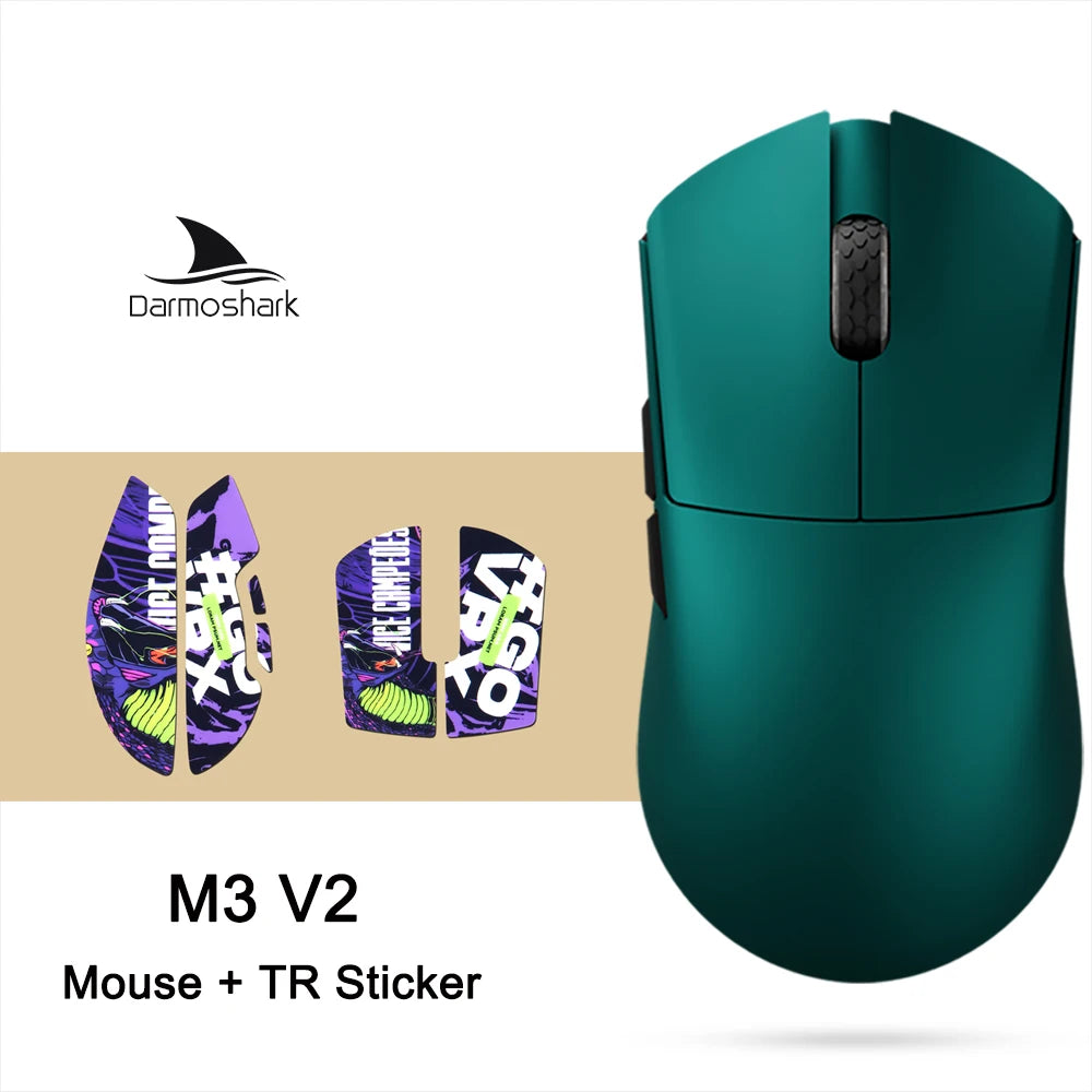 Darmoshark M3 V2 Gaming Mouse Wireless Tri-Mode 8K, PAW3395 Sensor, 26K DPI Ultra-Light Gaming Mouse for PC & Laptop